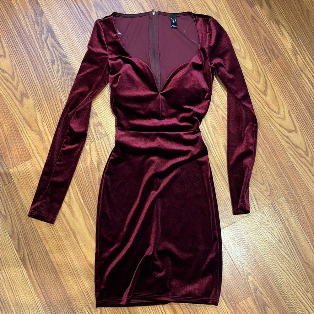 Windsor velvet dress
